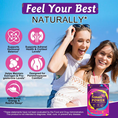 Female Power - Grass-Fed Beef Organ Supplement for Perimenopause Support