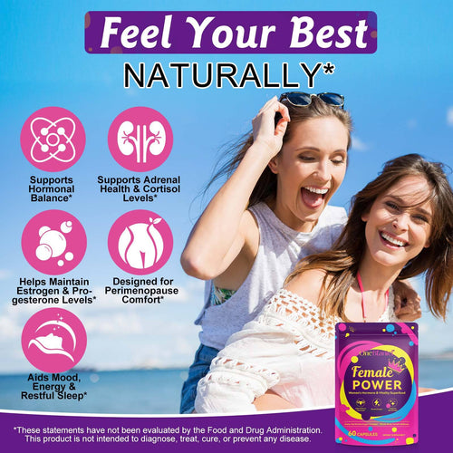 Female Power - Grass-Fed Beef Organ Supplement for Perimenopause Support