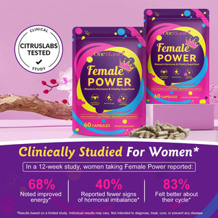 Female Power - Grass-Fed Beef Organ Supplement for Perimenopause Support